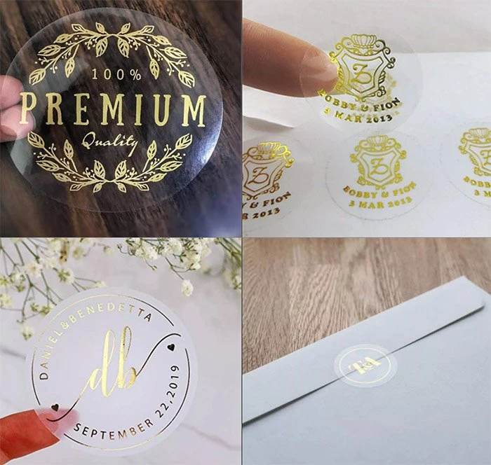 Silver Foil Sticker
