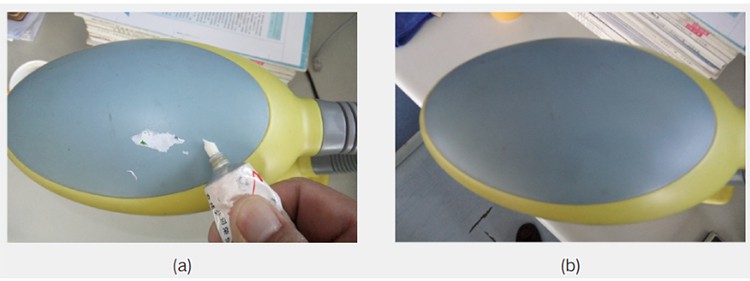 hot melt adhesive and emulsion adhesive materials were tested